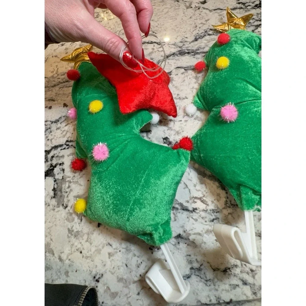 Christmas Tree reindeer car antler kit. Adorable Christmas tree antlers & star